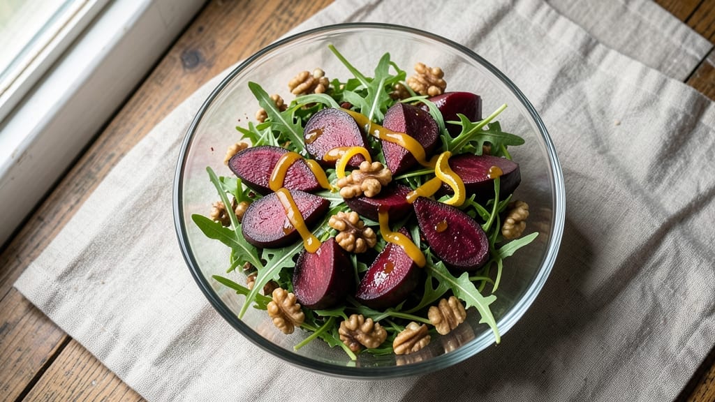 Best Beetroot Salad Recipe Ever: Deep Ruby Glaze Meets Nutty Toasted Walnuts