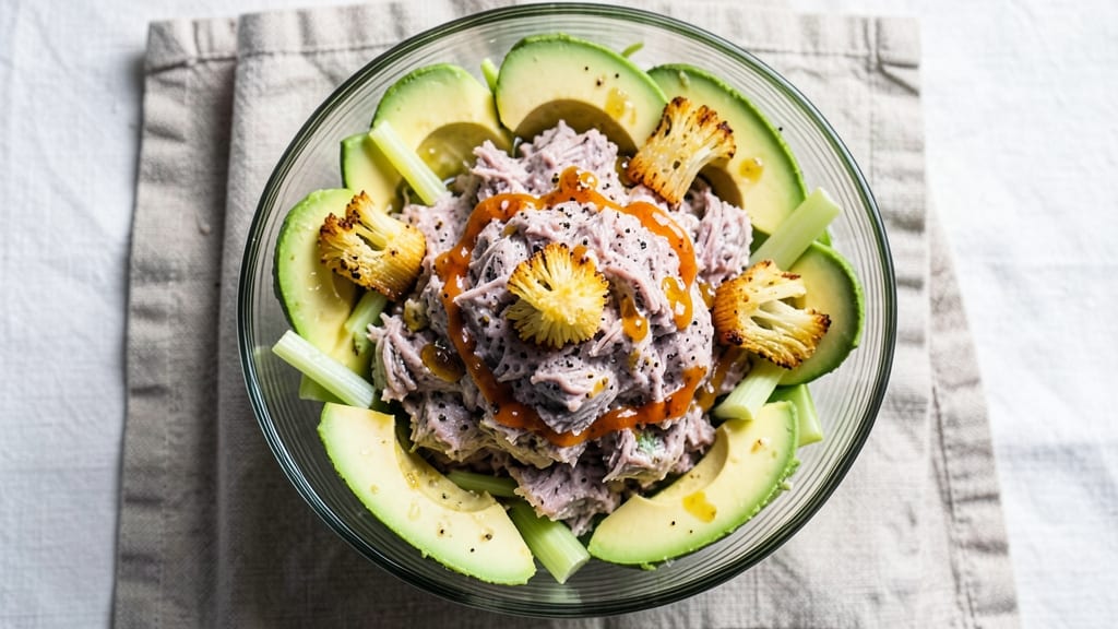 Atkins Diet Tuna Salad Recipe: Low-Carb Creaminess With Crisp Celery Crowns