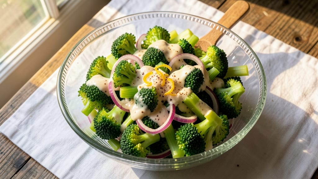 Broccoli Salad Recipe With Mayo, Vinegar, and Sugar: Sweet-Tangy Crunch That Stands Up to BBQ