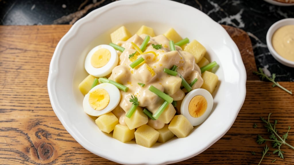 Betty Crocker's Old-Fashioned Potato Salad Recipe: Mayonnaise-Rich Creaminess With Mustard-Kissed Zing