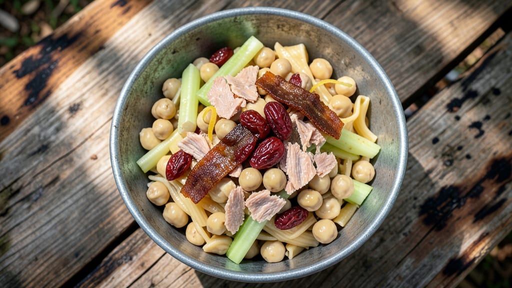Camping Pasta Salad Recipe: No-Cooler Needed, Hearty Hiking Fuel