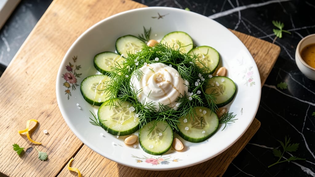 Bosnian Cucumber Salad Recipe: Tangy Yogurt and Dill Crunch