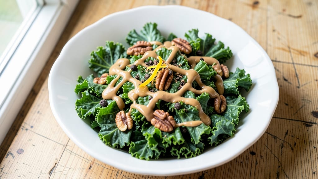 Blanched Kale Salad Recipe: Bright Greens With Nutty, Crispy Edges