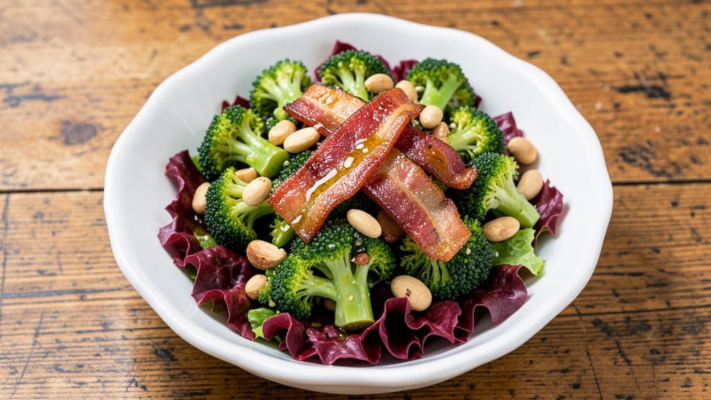 Broccoli Bacon Peanut Salad Recipe: Crunchy Trio With Nutty Kick