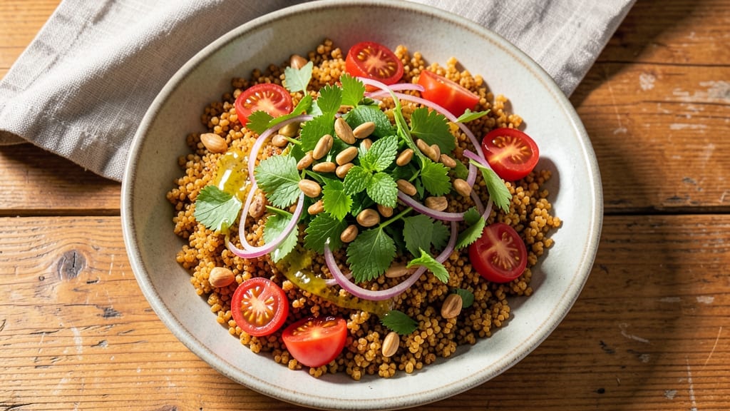 Jamie Oliver's Couscous Salad Recipe: Fluffy Grains and Bright Herb Zing