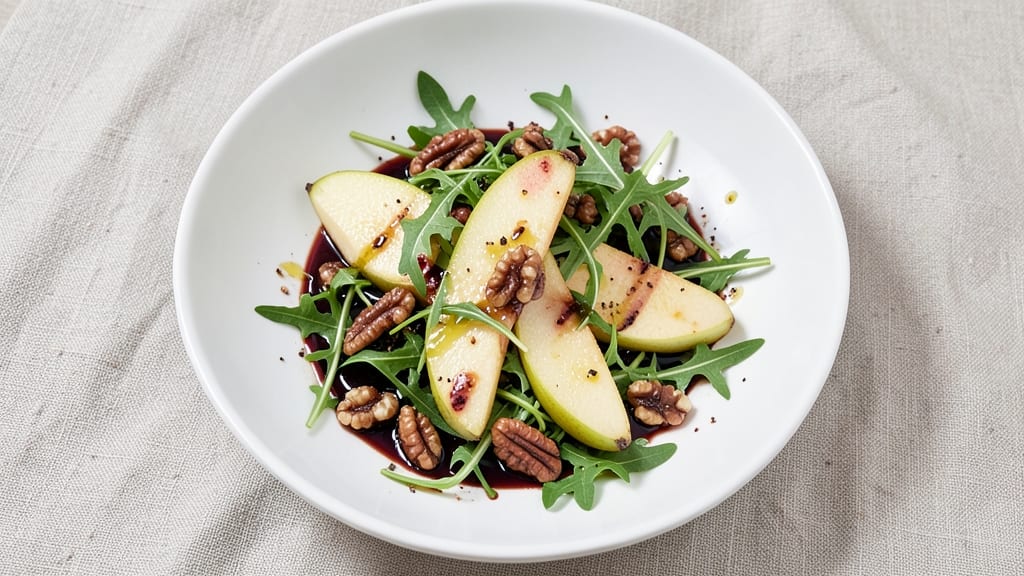 Balsamic Glazed Pear Salad Recipe: Sweet-Tart Balance With Crisp Greens