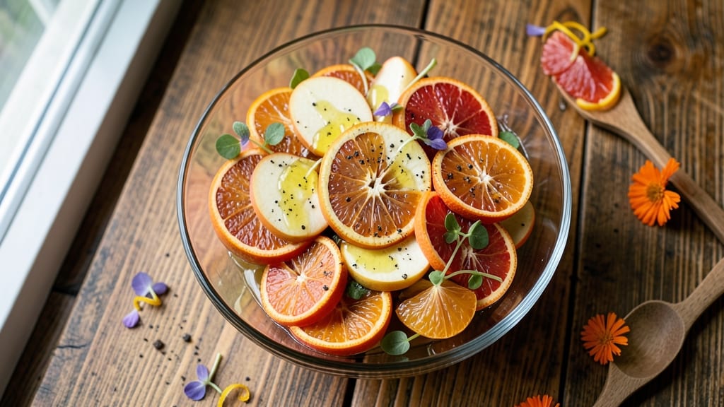 Apple Orange Salad Recipe: Sweet-Tart Crunch With Citrus Kiss