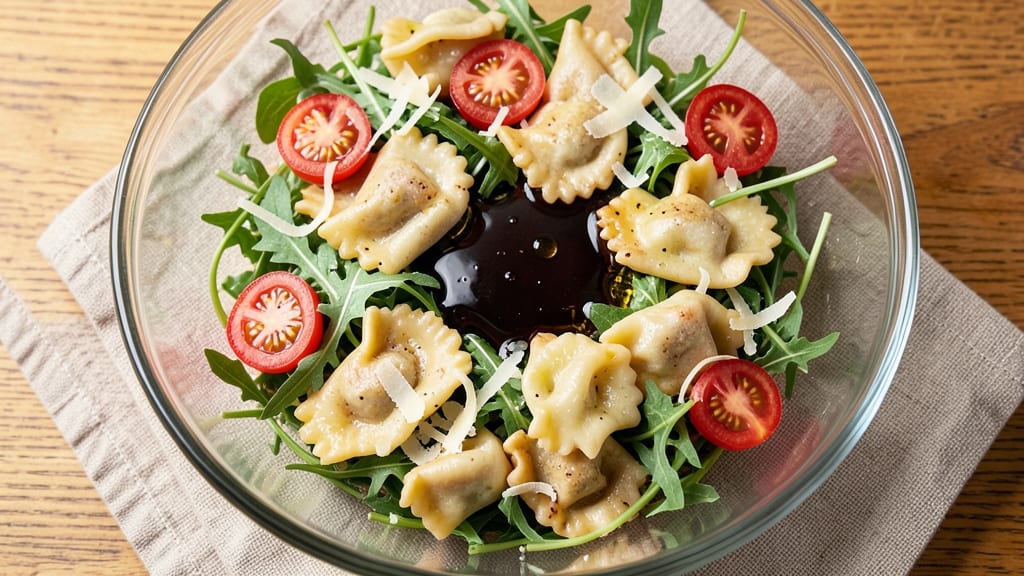 Balsamic Tortellini Salad Recipe: Tangy Balsamic Kiss on Cheesy Pillows