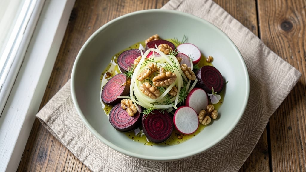 Beet and Fennel Salad Recipe: Earthy Sweetness With Crisp Florets