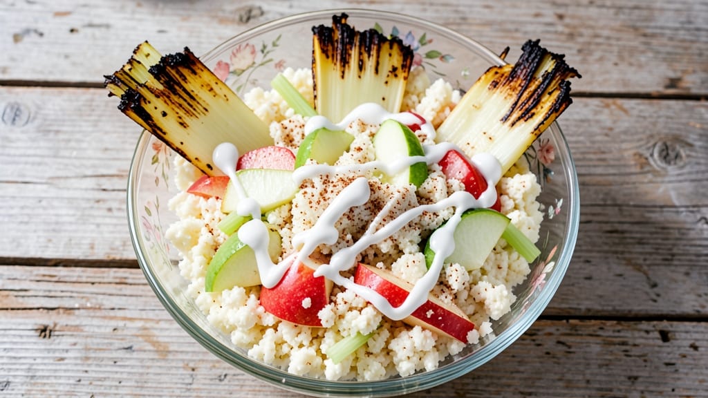 Apple Fluff Salad Recipe: Celery Crown Crunch Meets Sweet Apple Spice Bliss