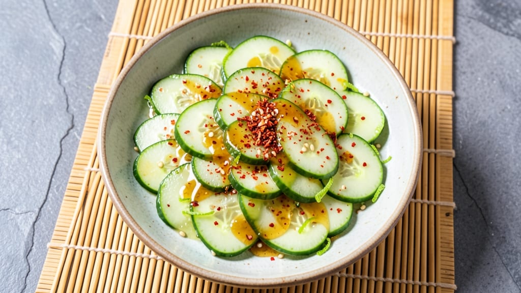 Asian Sweet Cucumber Salad Recipe: Honey-Lime Glazed Crunch in 15 Minutes