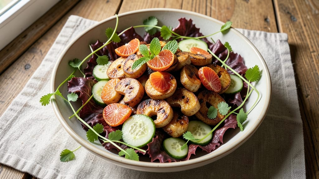 Banana Heart Salad Recipe: Tropical Crunch With Creamy Citrus Dressing