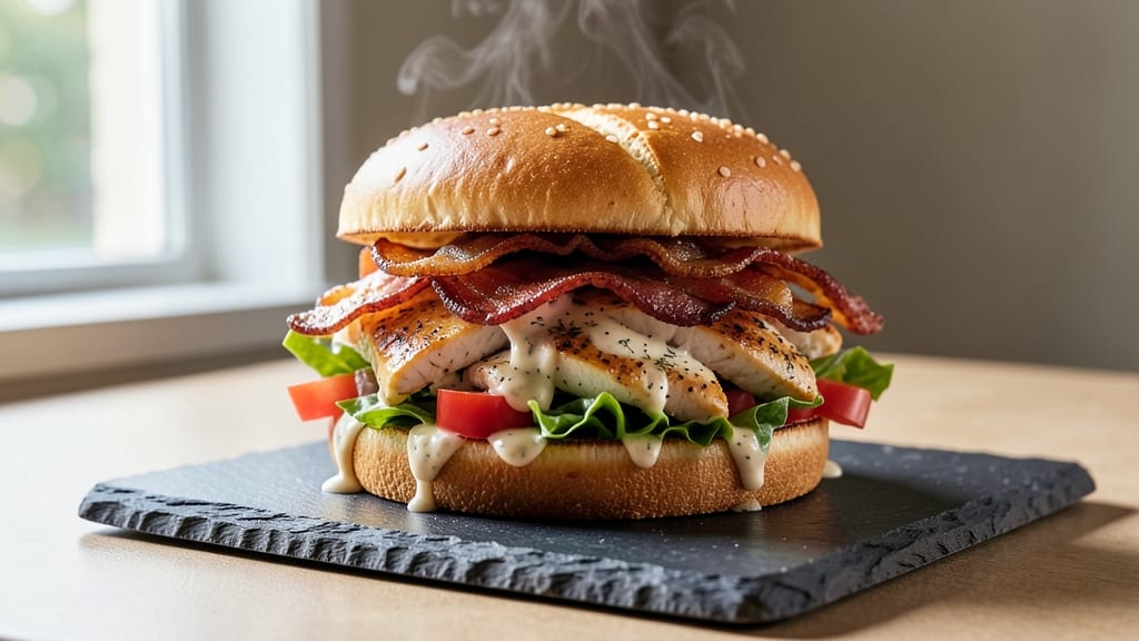 Bacon Ranch Chicken Salad Sandwich Recipe: Smoky-Spiced Crunch Meets Cool Cream Cheese Bliss