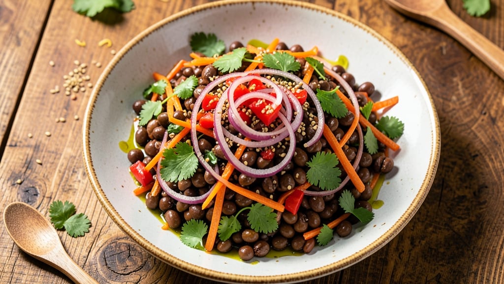 Black Eyed Pea Salad Recipe With Cilantro: Zesty Herb Brightness in Every Bite