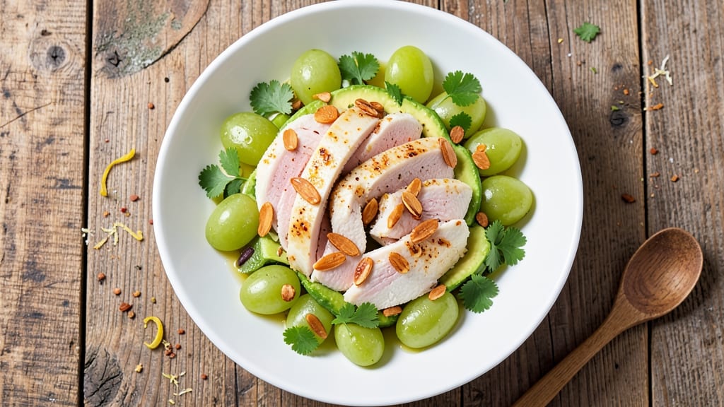 California Chicken Salad Recipe With Grapes: Sweet-Tart Crunch Meets Herb-Dressed Protein