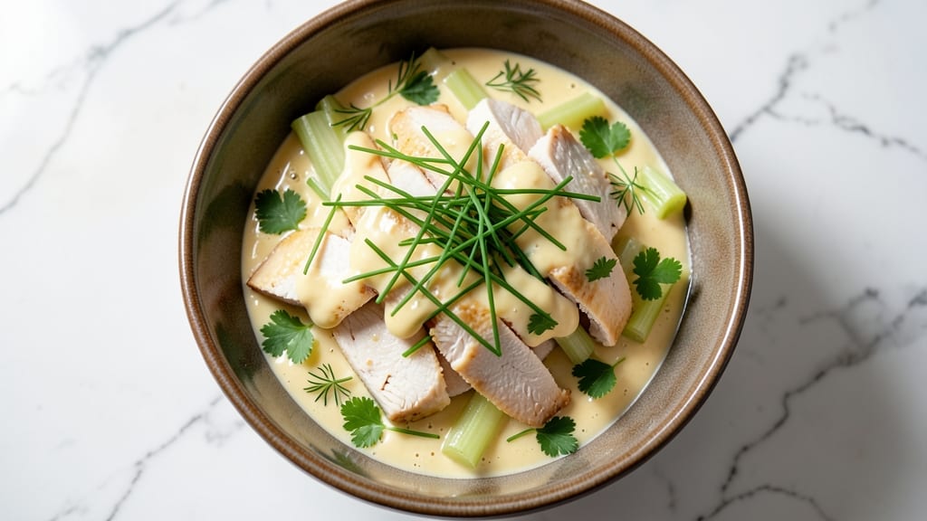 Calvin's Chicken Salad Recipe With Mayonnaise: Crisp Celery Crowns and Creamy Herb-Mayo Bliss