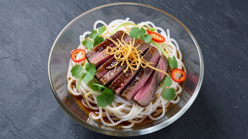 Asian Beef Noodle Salad Recipe: Savory-Wok Crunch With Silky Noodles