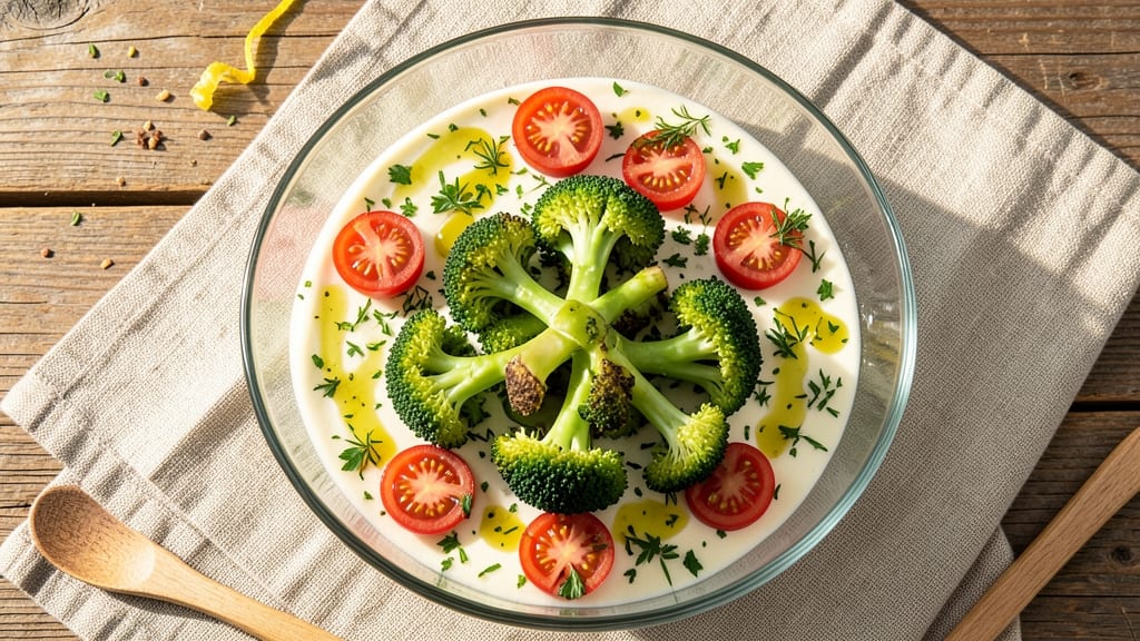 Broccoli and Tomato Salad Recipe: Bright Herb Vinaigrette Crunch in 15 Minutes