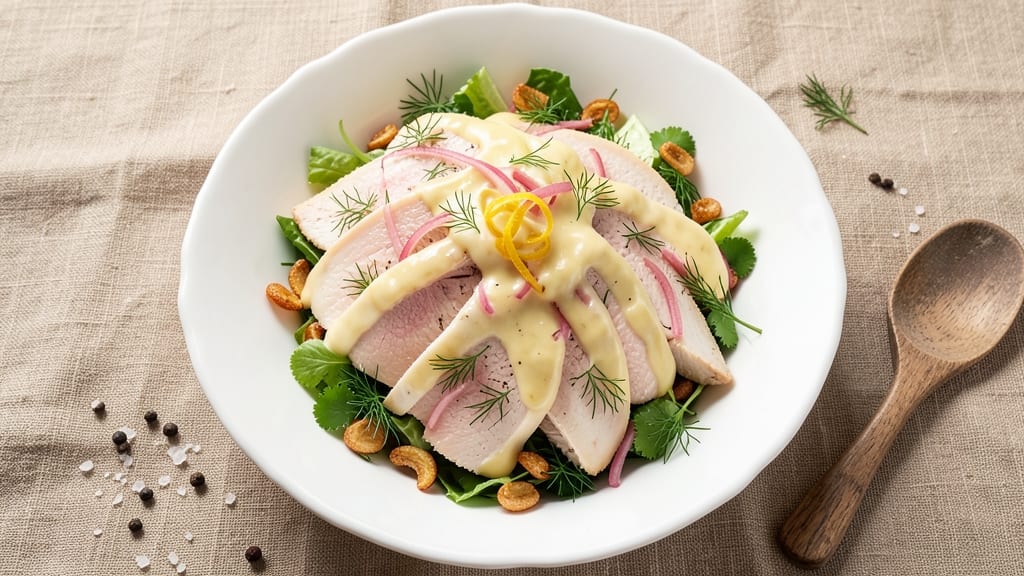 Chicken Salad Recipe With Vidalia Onion Dressing: Sweet Onion Tang Meets Herbed Cream Cheese Bliss
