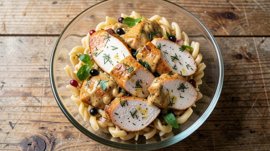 Bavarian Inn Chicken Pasta Salad Recipe: Classic Diner Crunch Meets Creamy Herb Dream
