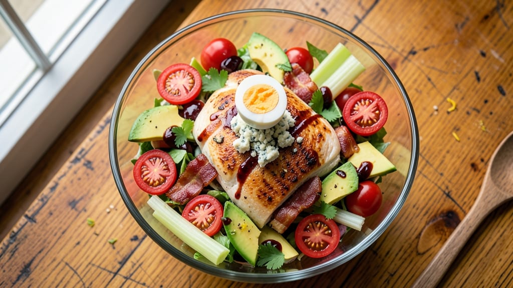 Best Cobb Salad Recipe Ever: Crisp Celery Crowns and Smoky Avocado Twist