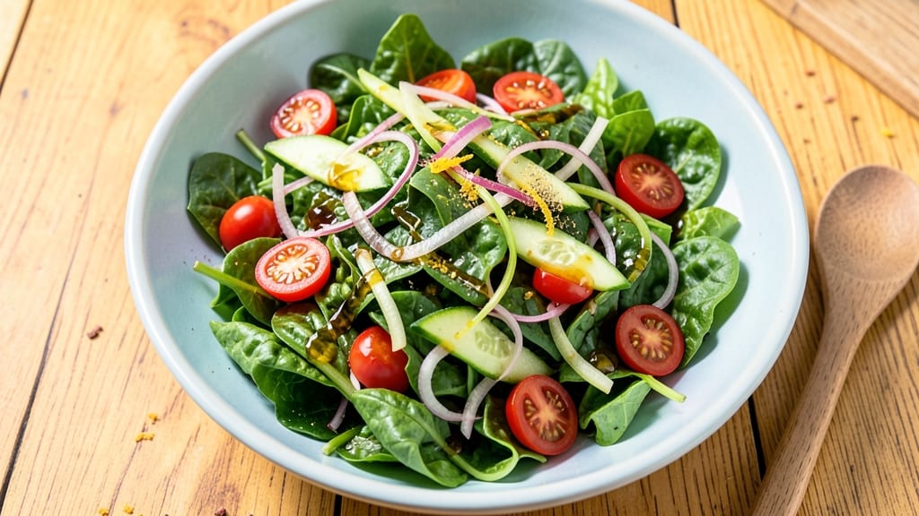 Basic Garden Salad Recipe: Crisp Greens and Bright Dressing Balance