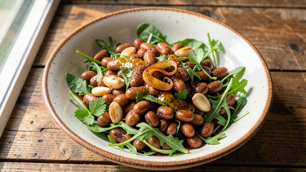Brown Bean Salad Recipe: Smoky Paprika and Herb-Packed Crunch