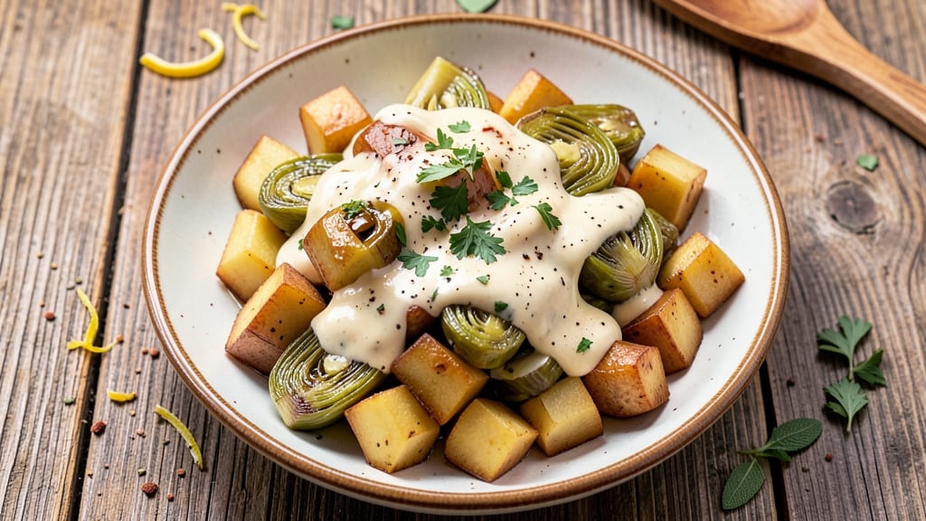 Artichoke Potato Salad Recipe: Herb-Infused Crunch With Artichoke Bite