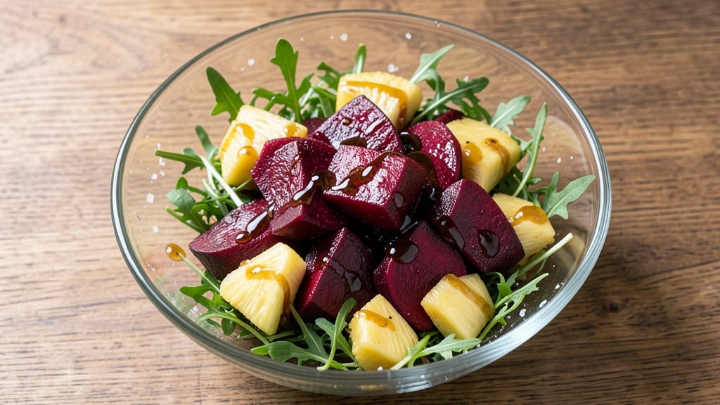 Beetroot and Pineapple Salad Recipe: Sweet-Tart Crunch With Earthy Depth