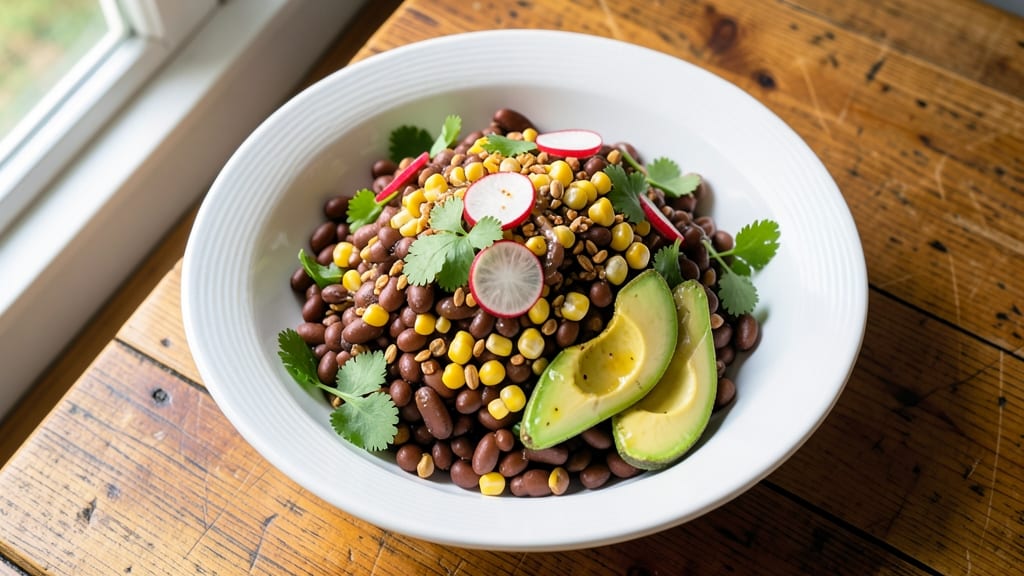 Black Bean Summer Salad Recipe: Bright Lime and Cilantro Zing in 15 Minutes