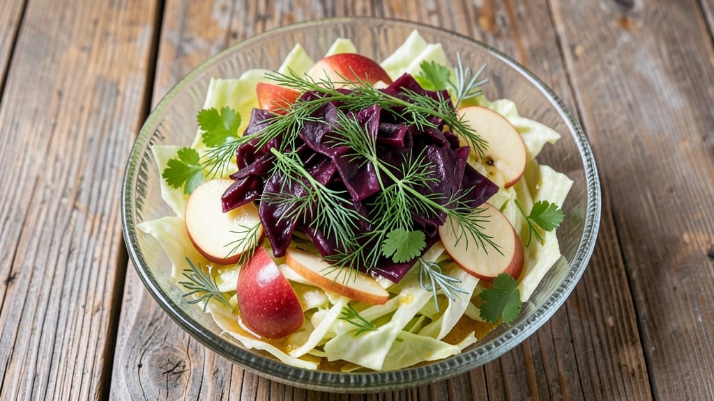 Best Cabbage Salad Recipe in the World: Crisp Celery Crowns and Zesty Herb Vinaigrette Magic