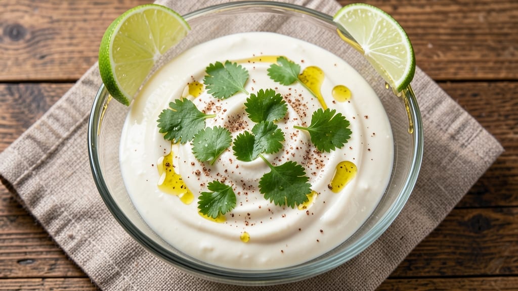 Baja Fresh Salad Dressing Recipe: Zesty Lime and Cilantro Cream Cheese Bliss