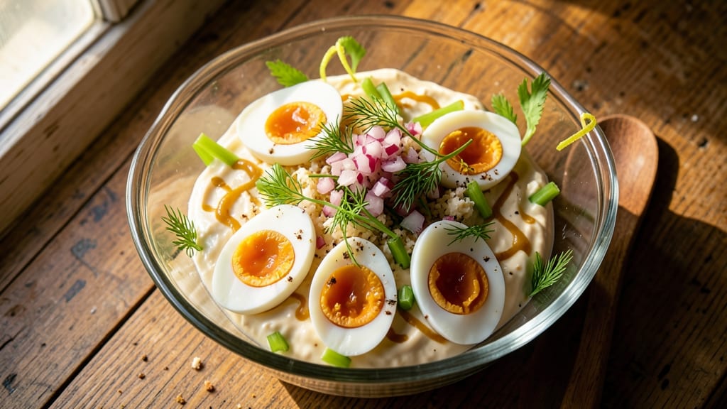 Award-Winning Egg Salad Recipe: Chef-Judged Crunch and Cream Balance
