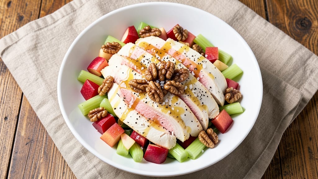 Applebee's Apple Walnut Chicken Salad Recipe: Crisp Celery Crowns and Sweet-Tart Nut Harmony