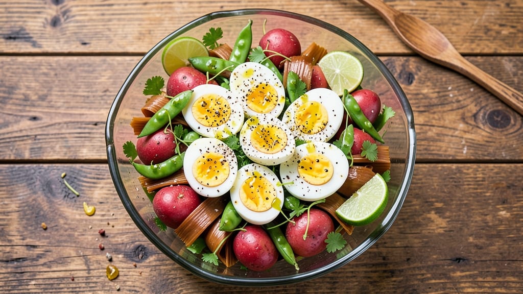 Bayleys West Indies Salad Recipe: Crisp Celery Crowns and Tangy Lime-Herb Dressing
