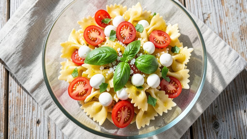Caprese Pasta Salad Recipe Pioneer Woman: Fresh Mozzarella and Cherry Tomato Bliss