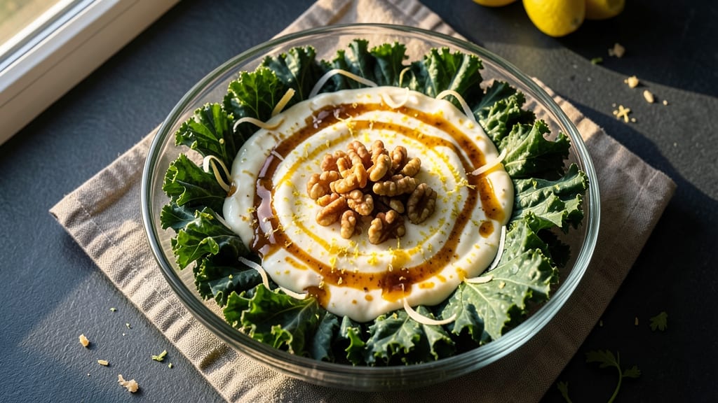 Best Kale Salad Dressing Recipe: Nutty-Tangy Balance With Crispy Texture