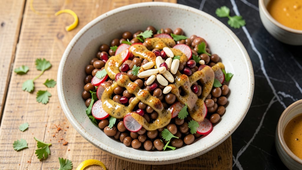 Black Pea Salad Recipe: Earthy Protein-Packed Lunch in 15 Minutes