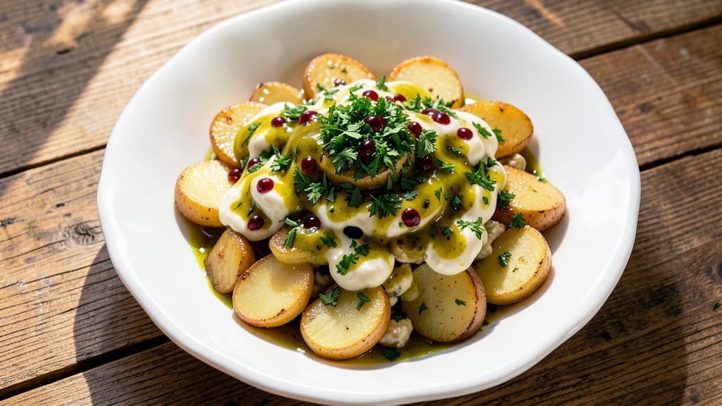 Argentina Potato Salad Recipe: Smoky Chimichurri-Kissed Spuds With Crispy Skin