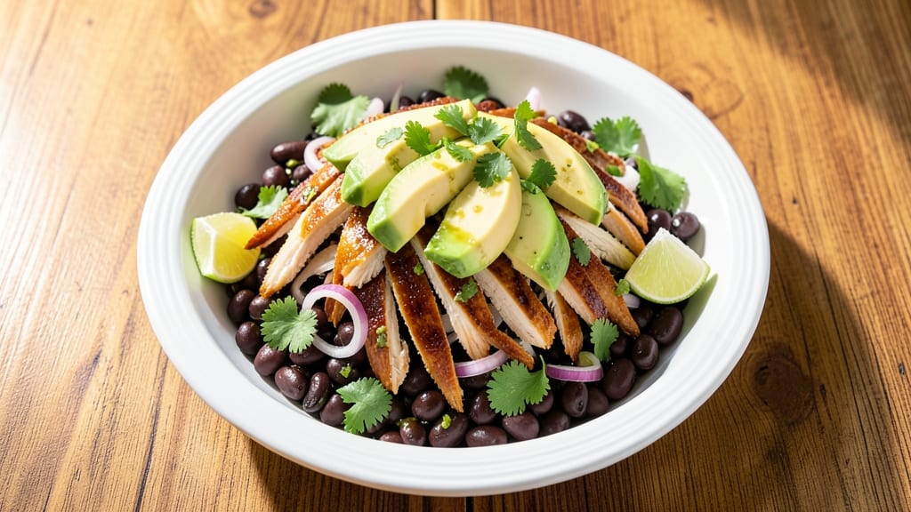 Black Bean Chicken Salad Recipe: Protein-Packed Crunch in 20 Minutes