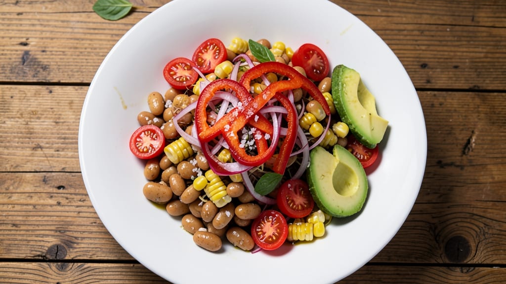 Bean Corn Tomato Salad Recipe: Summer Garden Freshness in 15 Minutes