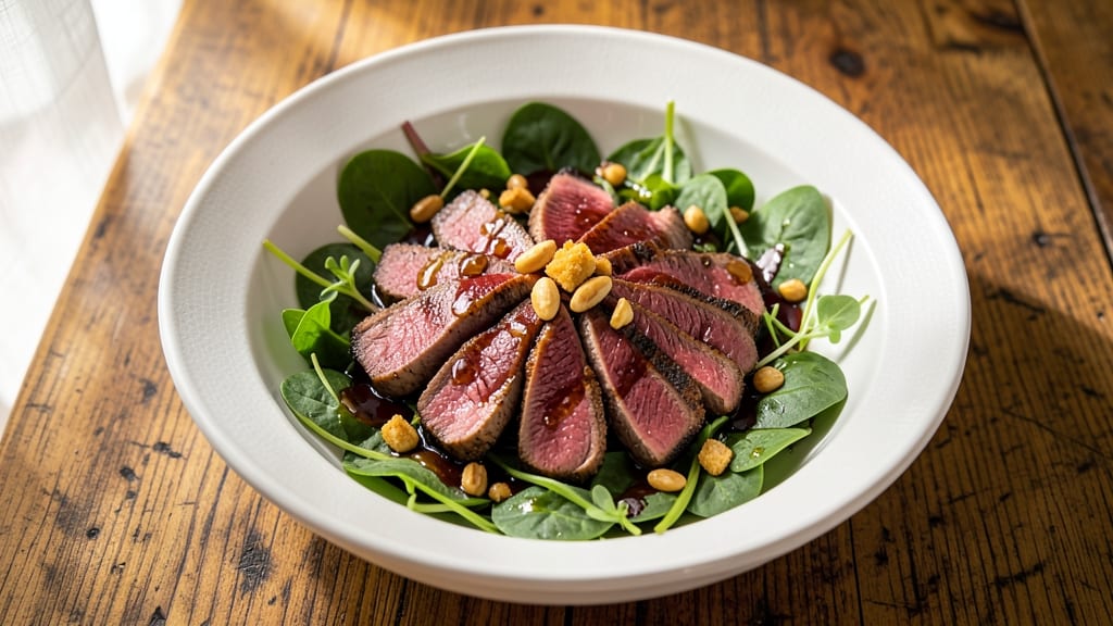 Balsamic Steak Salad Recipe: Charred Steak Meets Sweet-Tangy Balsamic Crunch