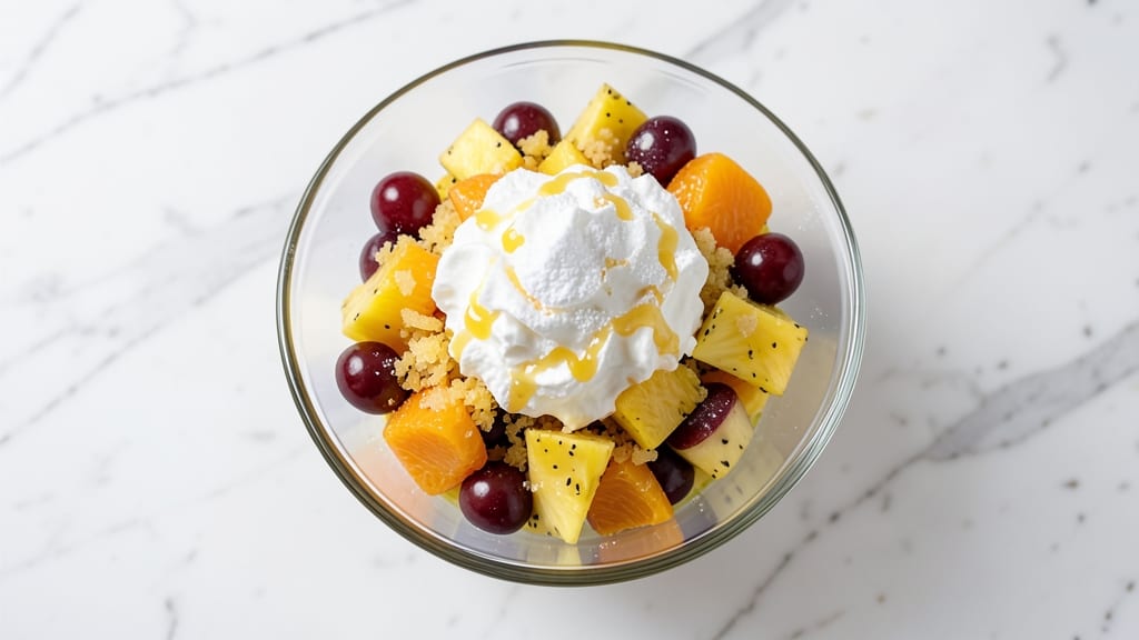 Ambrosia Salad Recipe With Whipped Cream: Southern-Style Creamy Crunch in Layers