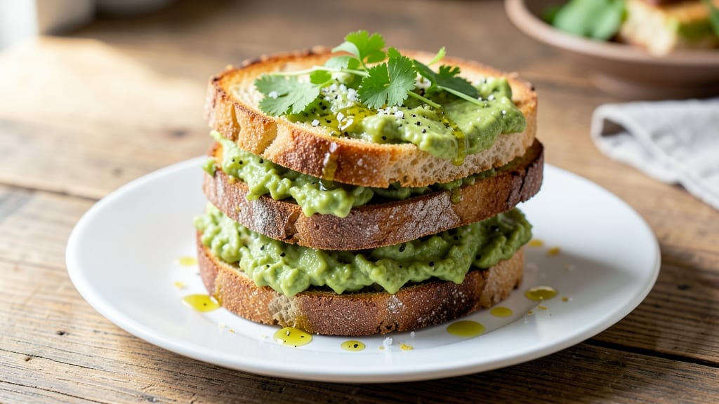 Avocado Salad Sandwich Recipe: Zesty Lime and Cilantro Kick in 10 Minutes