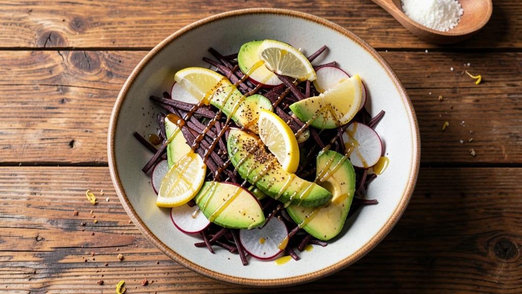 Black Radish Salad Recipe: Peppery Crunch With Creamy Citrus Dressing