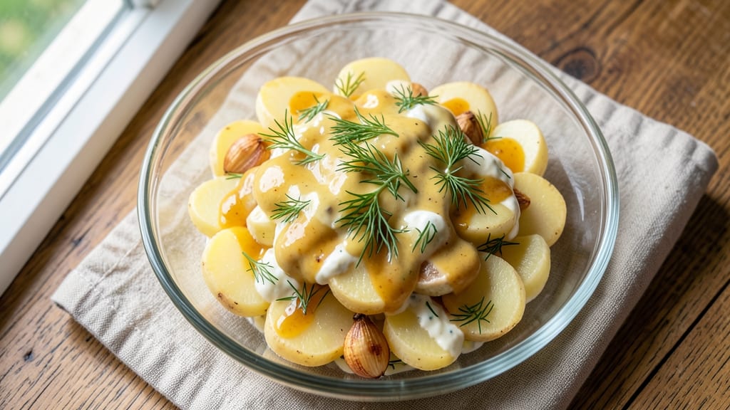 American Potato Salad Recipe With Mustard: Bold Tangy Kick Without Mayo Overload
