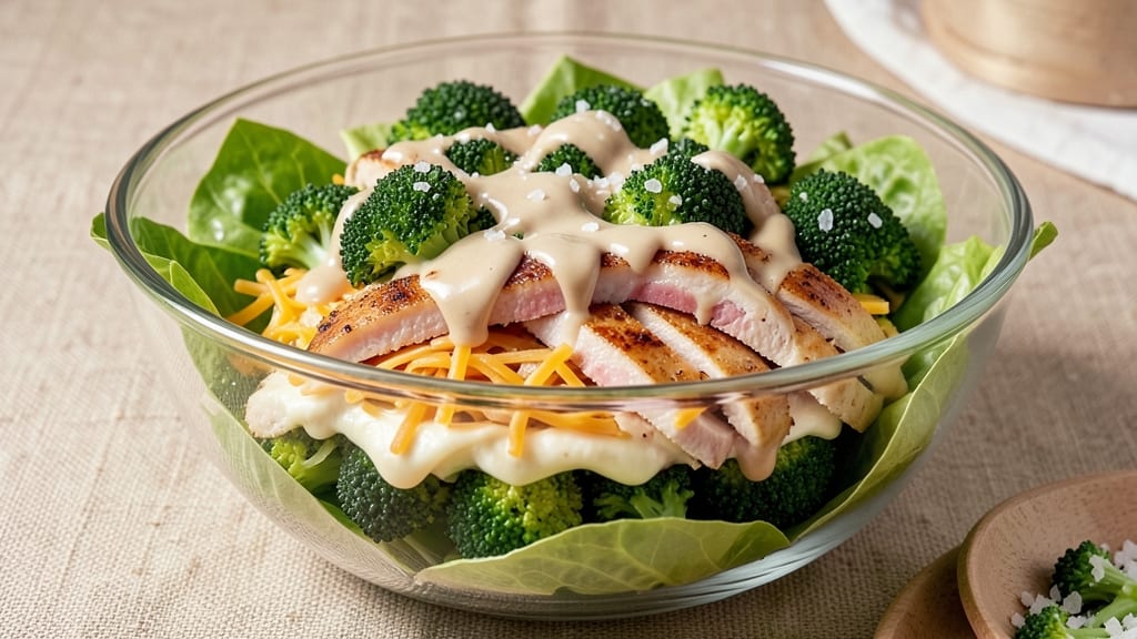 7 Layer Salad Recipe With Broccoli: Crunchy Layers and Creamy Ranch Harmony