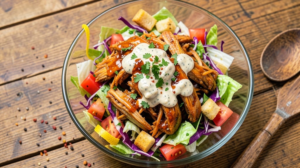 Buffalo Chicken Salad Chili's Recipe: Chili's Copycat Crunch and Cream Cheese Bliss