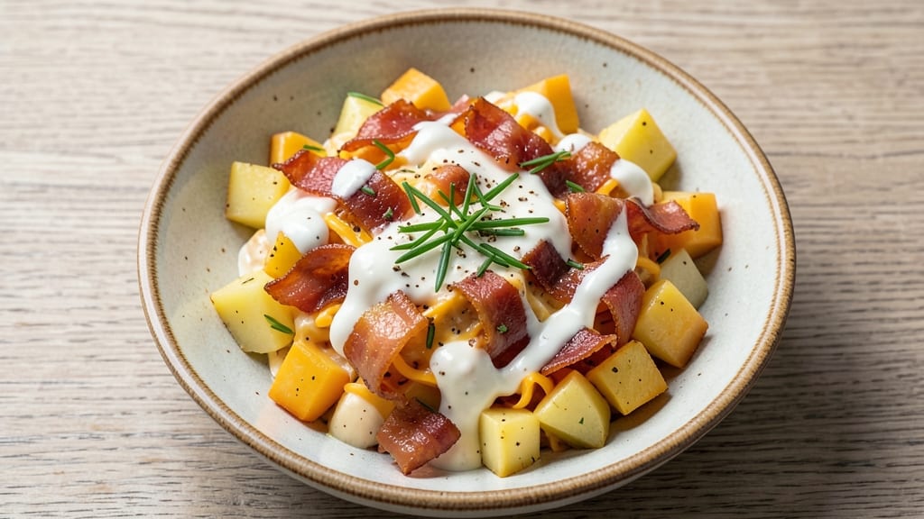 Bacon Cheddar Ranch Potato Salad Recipe: Smoky Bacon Bites and Creamy Ranch Harmony