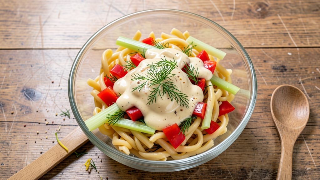 Basic Pasta Salad Recipe With Mayo: Cool, Creamy Crowd-Pleaser for Potlucks